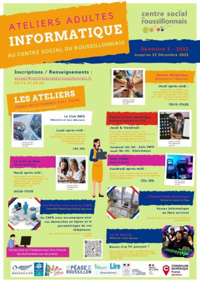 Les Ateliers de Formation au Numérique du Vendredi