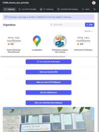 WebApps de L’espace Numérique