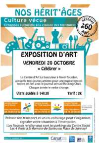 20 Oct. 23 : NOS HÉRIT&rsquo;ÂGES – Évasion Culturelle