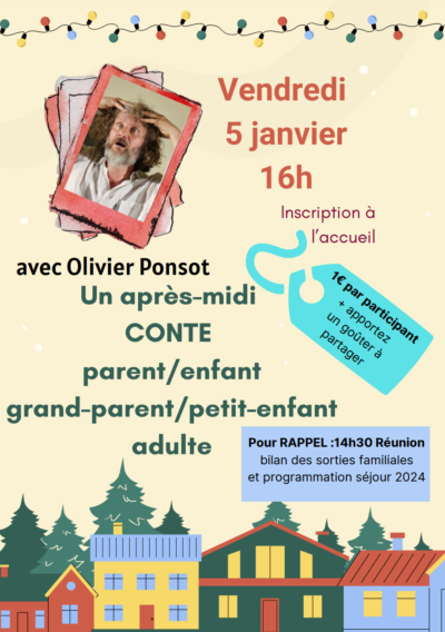 5 jan. 24 : Un Après-midi Conte