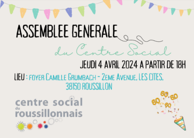 4 Avr. 24 – Assemblé Générale du CSdR