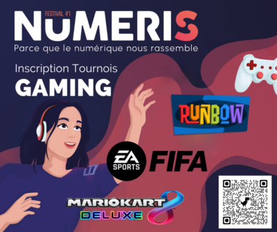 Festival NumériS 2024 : Inscription Tournois Gaming