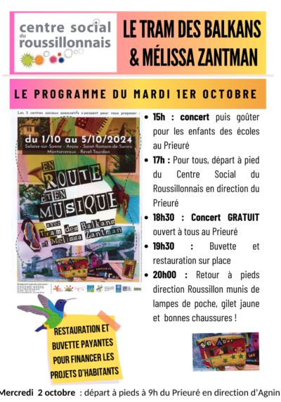 1er Oct. 24 | Concert gratuit au Prieuré
