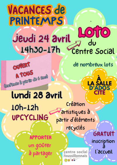 Vacances de Printemps en Fête jusque dans les Quartiers !