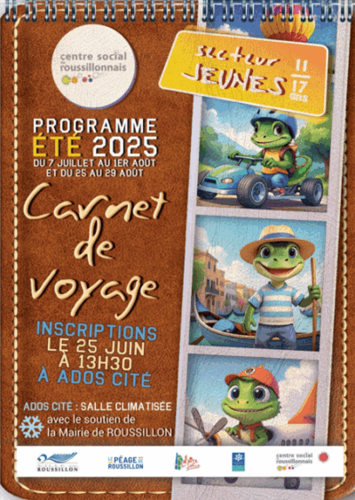 [Programme Été 25] | Secteur Jeunes (12-17 ans)