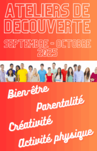 Sept – Oct 25 | Ateliers de découverte