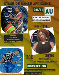 8 Nov. 25 | Stage Danse Africaine