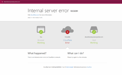 [Blog]Comment Internet peut-il être en panne.