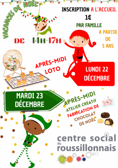 22 & 23 Déc. 25 | Loto et Atelier Créatif