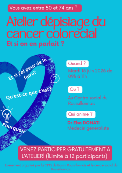 16 Juin 26 | Discussion ouverte sur le Dépistage